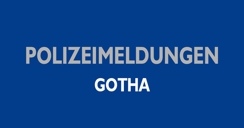 Blaulicht Polizei Bericht Gotha:  Kleinbrand