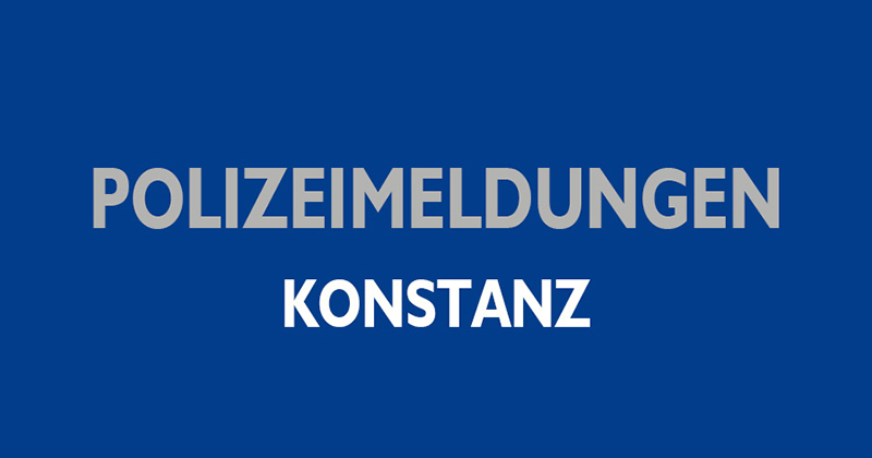 Blaulicht Polizei Bericht Konstanz:  Alkoholisierter Autofahrer begeht Unfallflucht (25.05.2023)